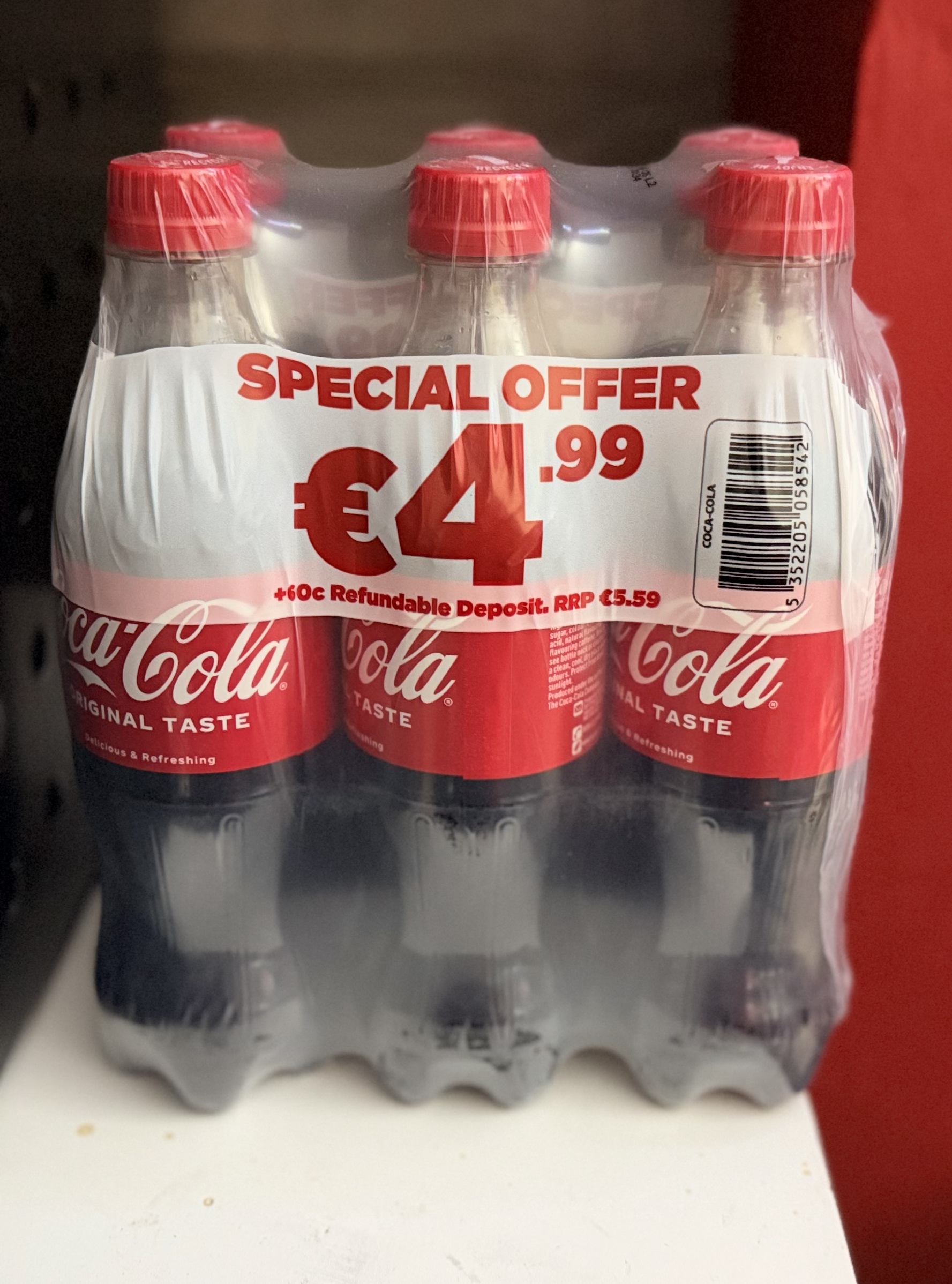 Coca Cola 6 pack 