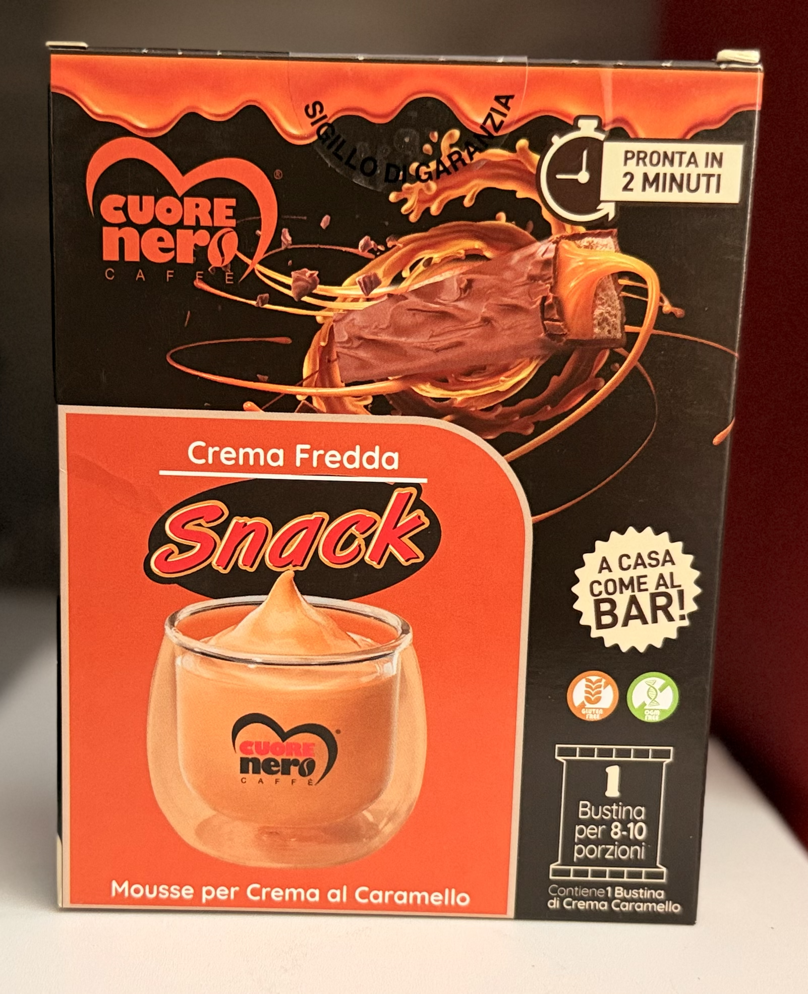 Crema Fredda Snack,