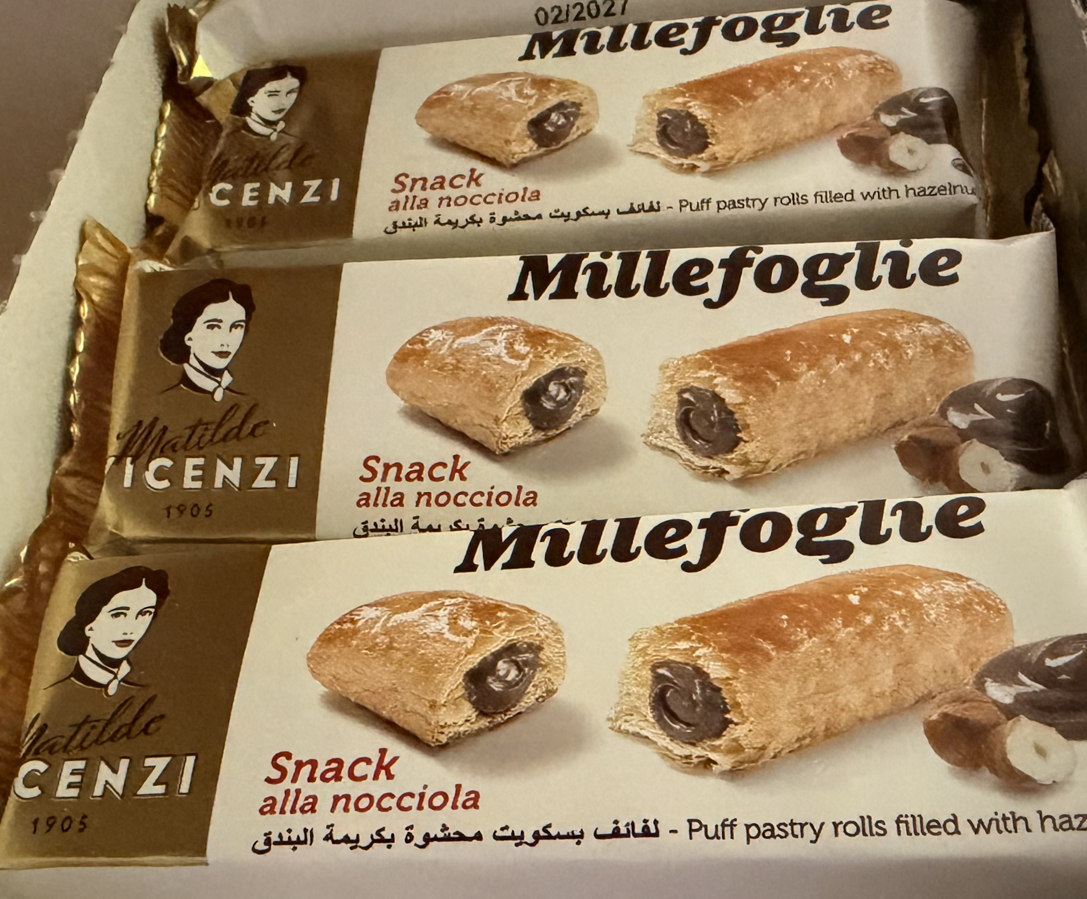Millefoglie Nocciola