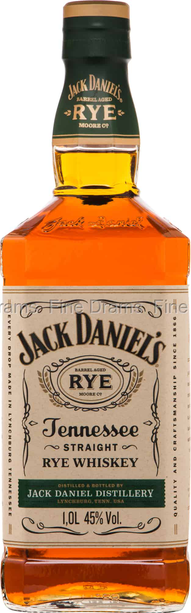  JACK DANIELS RYE WHISKY 