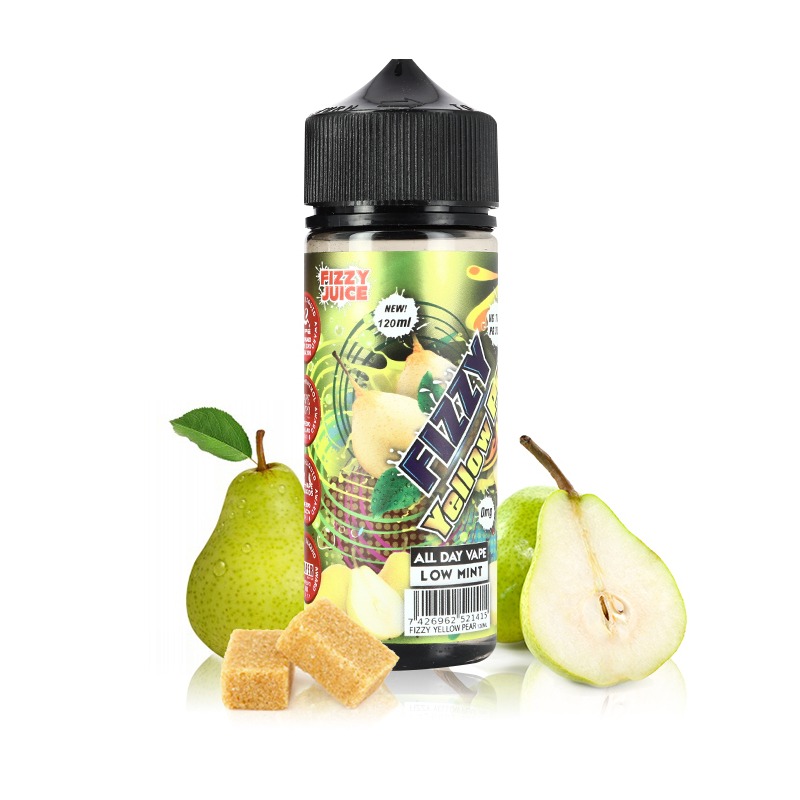 Fizzy Juice Yellow Pear Liquid