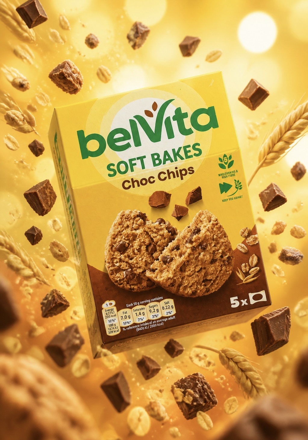  BelVita Soft Bakes Choc Chips