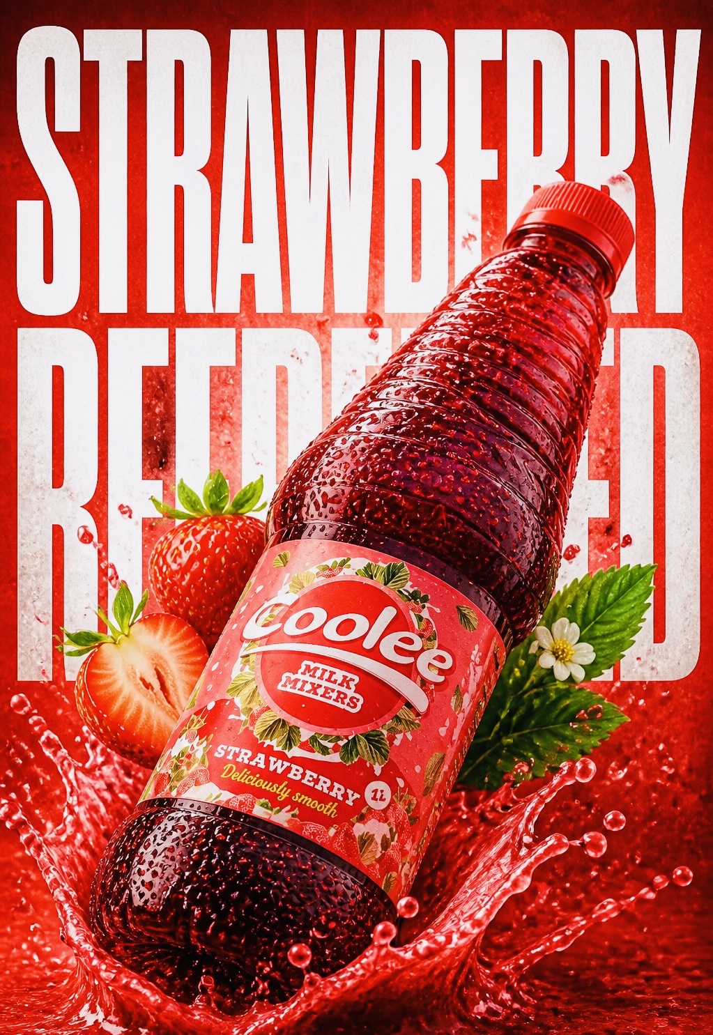 Coolee Strawberry Milk Mixer