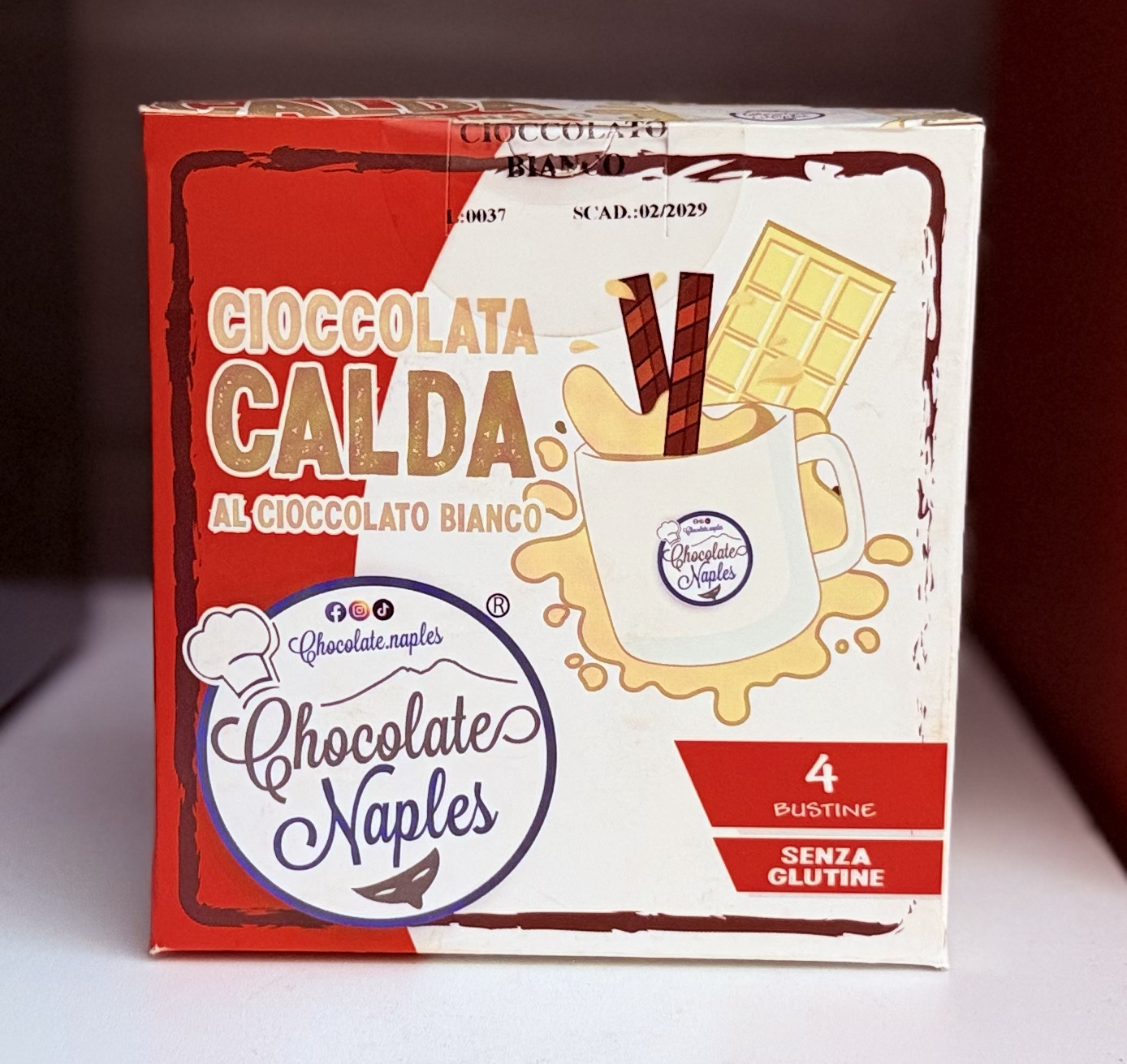  Calda al Cioccolato Bianco