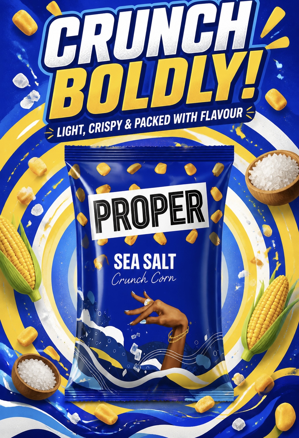 Sea Salt Crunch Corn