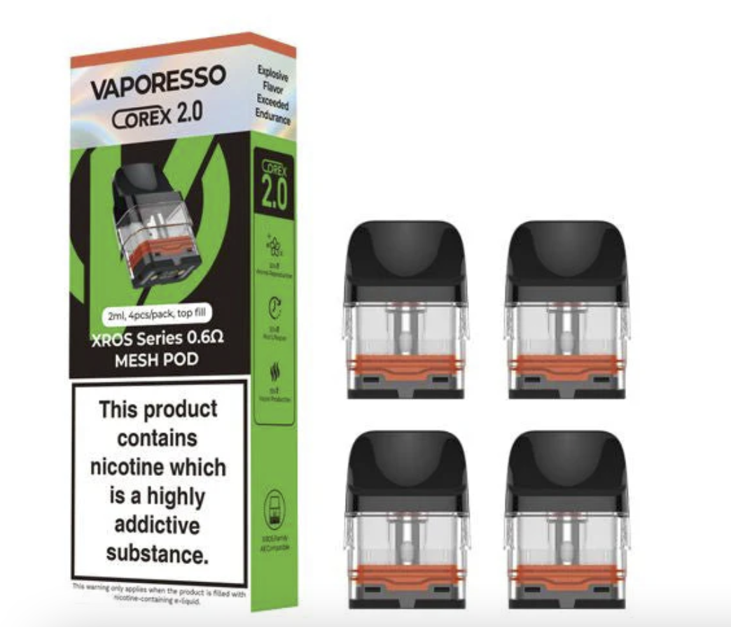 Vaporesso's XROS Corex 2.0 Replacement Pods