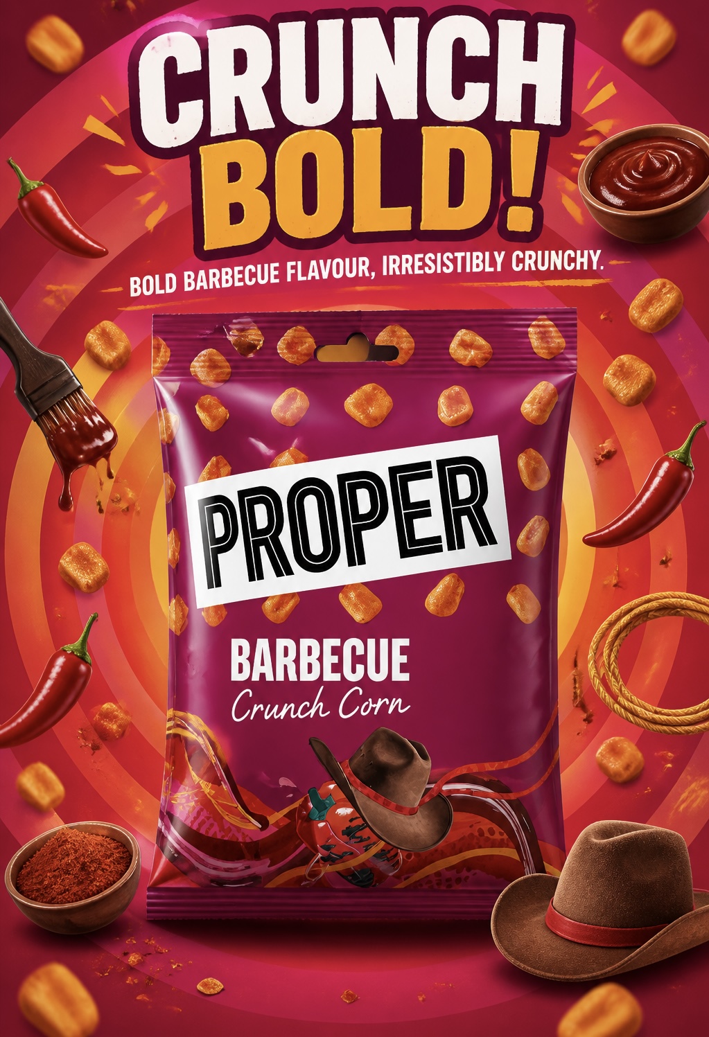 Barbecue Crunch Corn